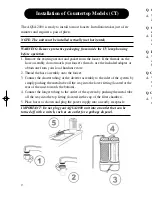 Предварительный просмотр 4 страницы EdenPURE AQUA2000 Owner'S Manual