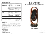 Предварительный просмотр 7 страницы EdenPURE GEN40 A5956 User Manual