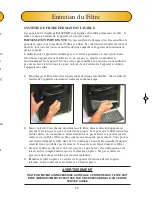 Preview for 31 page of EdenPURE Signature Operation And Warranty Manual