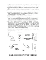 Preview for 26 page of EdenPURE US1000 Operation And Warranty Manual