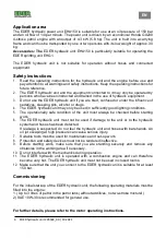 Preview for 4 page of EDER EHA150 Operating Instructions Manual