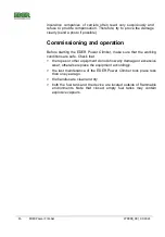 Preview for 15 page of EDER EPC 130 Operating Instructions Manual