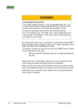 Preview for 25 page of EDER EPC 130 Operating Instructions Manual