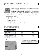 Предварительный просмотр 61 страницы Edesa 1CM34NF-904275467 Operating Instructions Manual