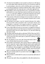 Preview for 7 page of Edesa Digital VM 080 D400-3-E Assembly, Use, Maintenance Manual