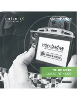 edesix videobadge VB-200 Series Quick Start Manual предпросмотр