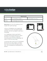 Предварительный просмотр 11 страницы edesix videobadge VB-200 Series Quick Start Manual