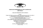 Предварительный просмотр 2 страницы EDFM CHAIN GANG User Manual