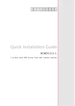 Предварительный просмотр 1 страницы Edge-Core ECWO5212-L Quick Installation Manual