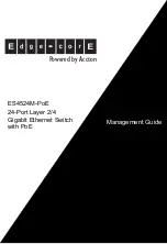 Edge-Core ES4524M-PoE Management Manual preview