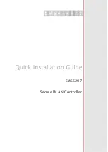 Предварительный просмотр 1 страницы Edge-Core EWS5207 Quick Installation Manual