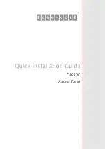 Предварительный просмотр 1 страницы Edge-Core OAP100 Quick Installation Manual