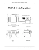 Preview for 31 page of Edge Ovens EDGE40 Installation & Operating Manual