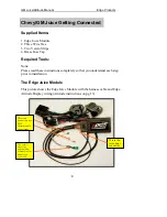 Preview for 8 page of Edge Products Attitude Installation Instructions And Manual