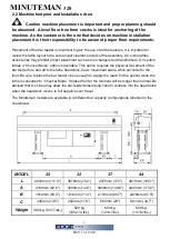 Предварительный просмотр 13 страницы Edge Technologies Minuteman 320 SE Operation Manual