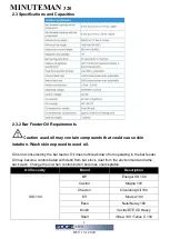 Предварительный просмотр 15 страницы Edge Technologies Minuteman 320 SE Operation Manual