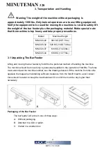 Предварительный просмотр 32 страницы Edge Technologies Minuteman 320 SE Operation Manual