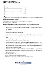 Предварительный просмотр 77 страницы Edge Technologies Minuteman 320 SE Operation Manual