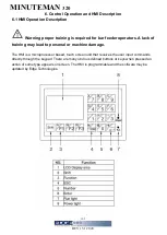 Предварительный просмотр 110 страницы Edge Technologies Minuteman 320 SE Operation Manual