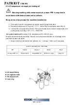 Предварительный просмотр 16 страницы Edge Technologies Patriot 338 Operation Manual