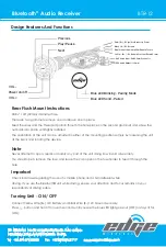 Предварительный просмотр 1 страницы Edge Wireless BTR-12 Quick Start Manual