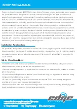 Preview for 1 page of Edge Wireless EZDSP PRO Manual