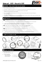 Preview for 1 page of Edge EGT+Boost Manual