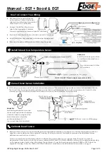 Предварительный просмотр 2 страницы Edge EGT+Boost Manual