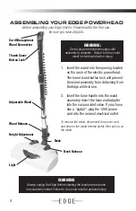 Preview for 4 page of Edge Electric Powerhead Owner'S Manual