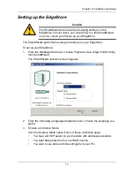 Предварительный просмотр 21 страницы Edge10 EDGESTORE NAS400 User Manual