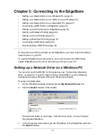 Предварительный просмотр 29 страницы Edge10 EDGESTORE NAS400 User Manual