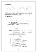 Предварительный просмотр 3 страницы Edge10 MD800 Series User Manual