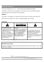 Предварительный просмотр 2 страницы EdgeLight AF17 Series Operating Instructions Manual