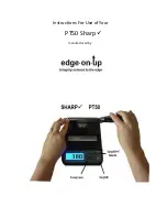 Edgeonup PT50 Sharp Instructions For Use Manual preview