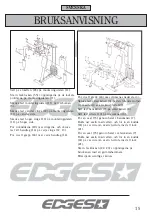 Предварительный просмотр 15 страницы Edges 17103 Instruction Manual