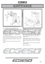 Предварительный просмотр 20 страницы Edges 17103 Instruction Manual