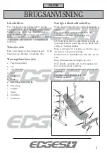 Предварительный просмотр 3 страницы Edges 17105 Instruction Manual