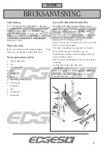 Предварительный просмотр 8 страницы Edges 17105 Instruction Manual