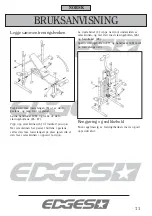 Предварительный просмотр 11 страницы Edges 17105 Instruction Manual