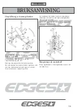 Preview for 16 page of Edges 17105 Instruction Manual