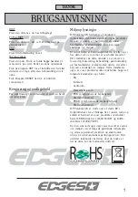 Preview for 7 page of Edges 17112 Instruction Manual