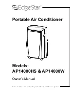 EdgeStar AP14000HS Owner'S Manual preview