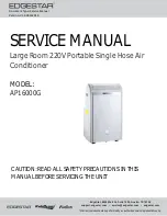 EdgeStar AP16000G Service Manual preview