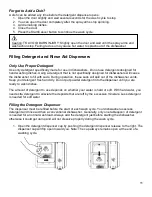 Предварительный просмотр 15 страницы EdgeStar BIDW1802BL Owner'S Manual