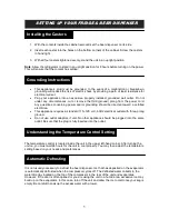 Preview for 6 page of EdgeStar BR2000BL Owner'S Manual