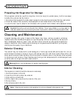 Preview for 14 page of EdgeStar BR2001BL Owner'S Manual