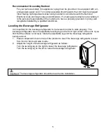 Предварительный просмотр 10 страницы EdgeStar BWC120SLD Owner'S Manual