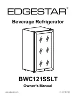 EdgeStar BWC121LT Owner'S Manual preview
