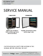 EdgeStar CWB1760FD Service Manual предпросмотр