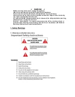 Предварительный просмотр 5 страницы EdgeStar CWB1760FD Service Manual